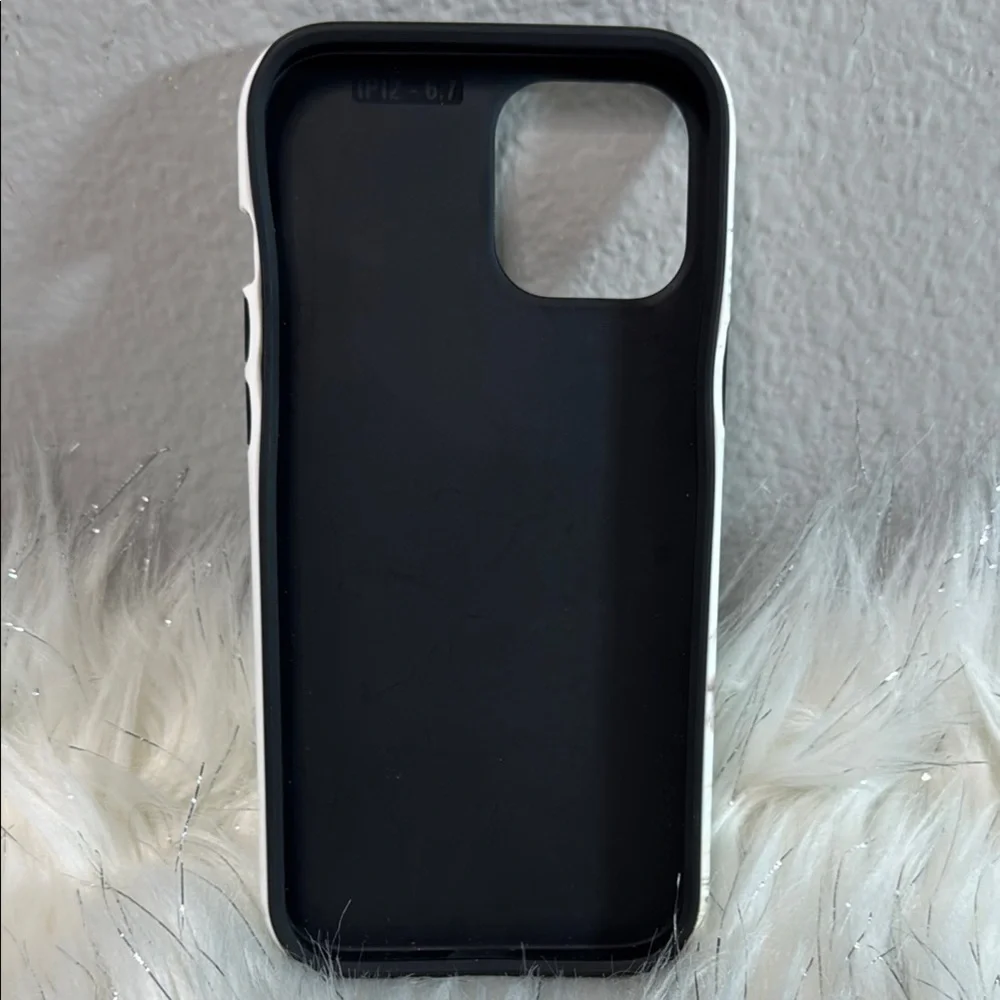 📱🌼 iPhone 12 Pro Max Dandelion Case – Blue & White Floral